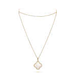 Flower long necklace