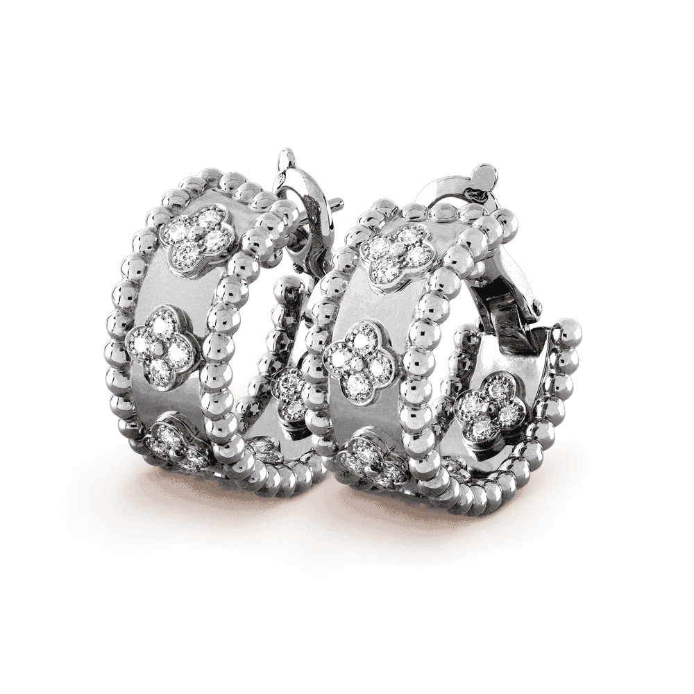 Flower earrings