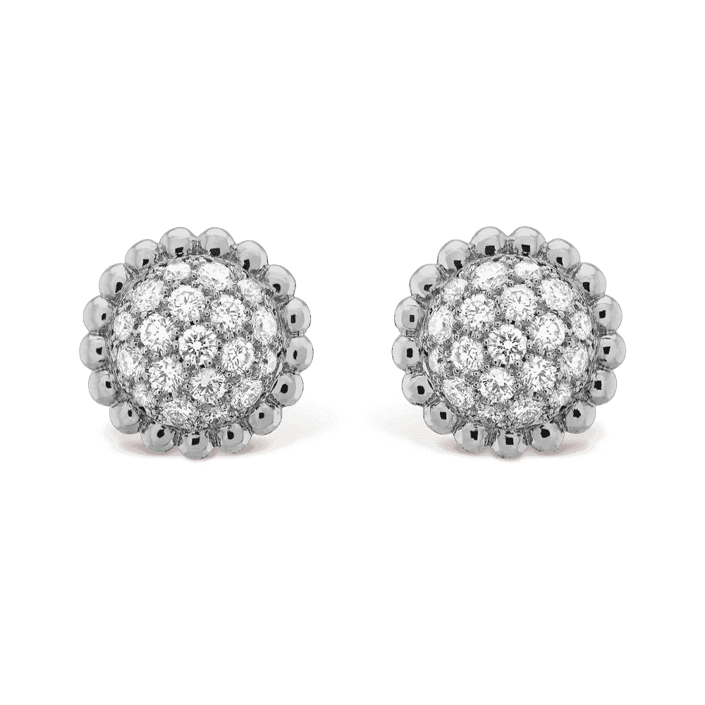 Round earrings