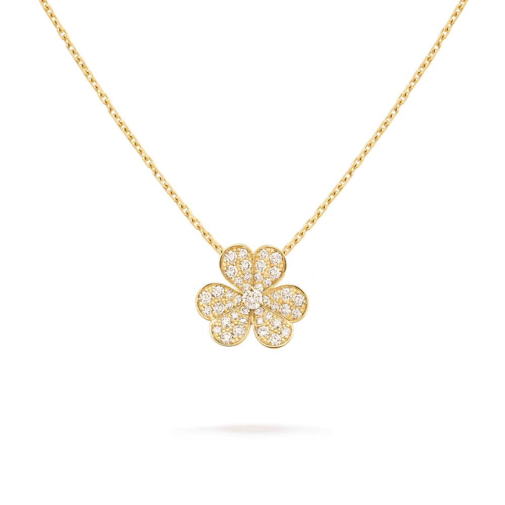 Flower necklace medium