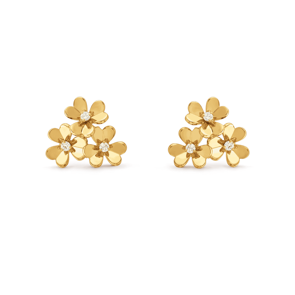 Flower earrings