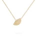 Fan mini necklace