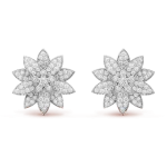 Flower earrings medium
