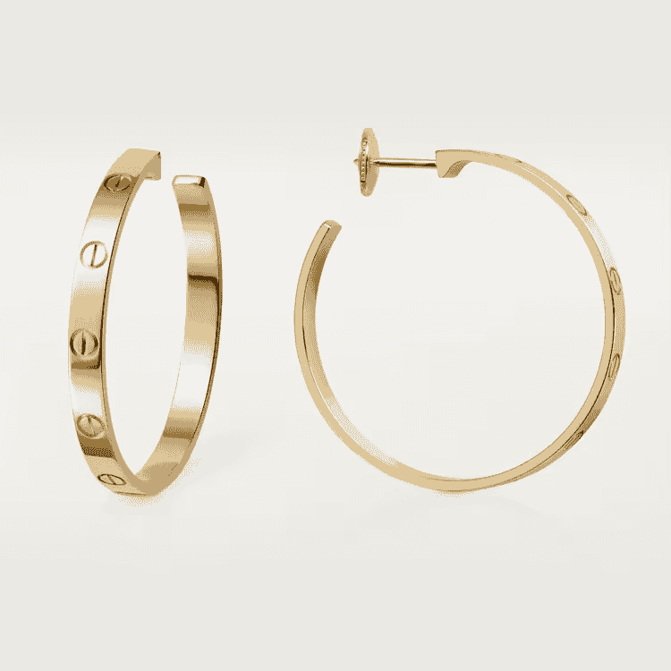 Round large hoops