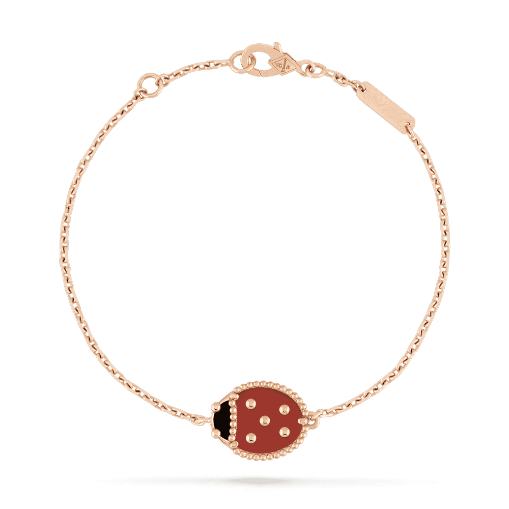 Lady bug bracelet