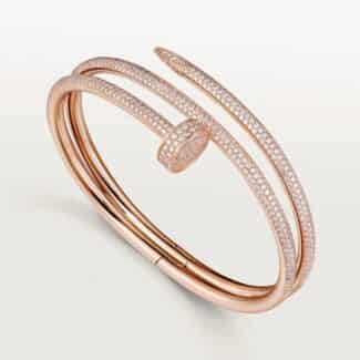 Double Rose Gold And Full Diamond