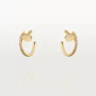 Nail earrings