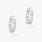 Move hoop medium earrings