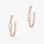 Move hoop large earrings