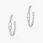 Move hoop large earrings