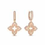 Princess hoop earrings