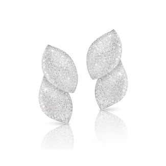 Leaf small earrings