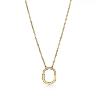 Lock necklace