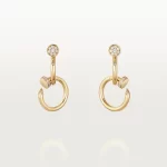 Nail earrings