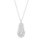 Plume necklace medium