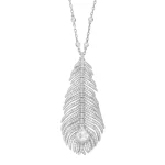 Plume necklace