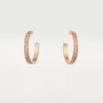 Round earrings