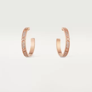 Round earrings